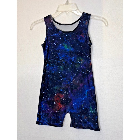 Other - Youth Leotard Dance Singlet solar system galaxy print size 140‎ EU US 8